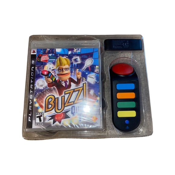 Buzz! Quiz TV For Playstation 3:Brand New in Box:Rare trivia Vintage Video Game - Picture 3 of 5